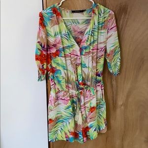 Ark & Co Floral Romper